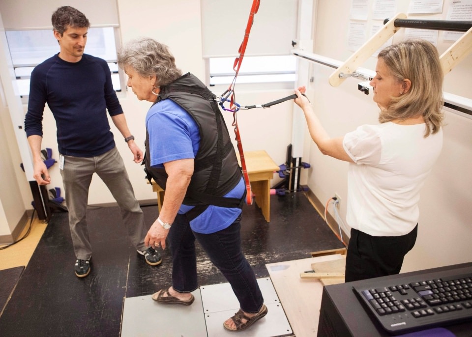 Stroke Patient Attending Physiotherapy